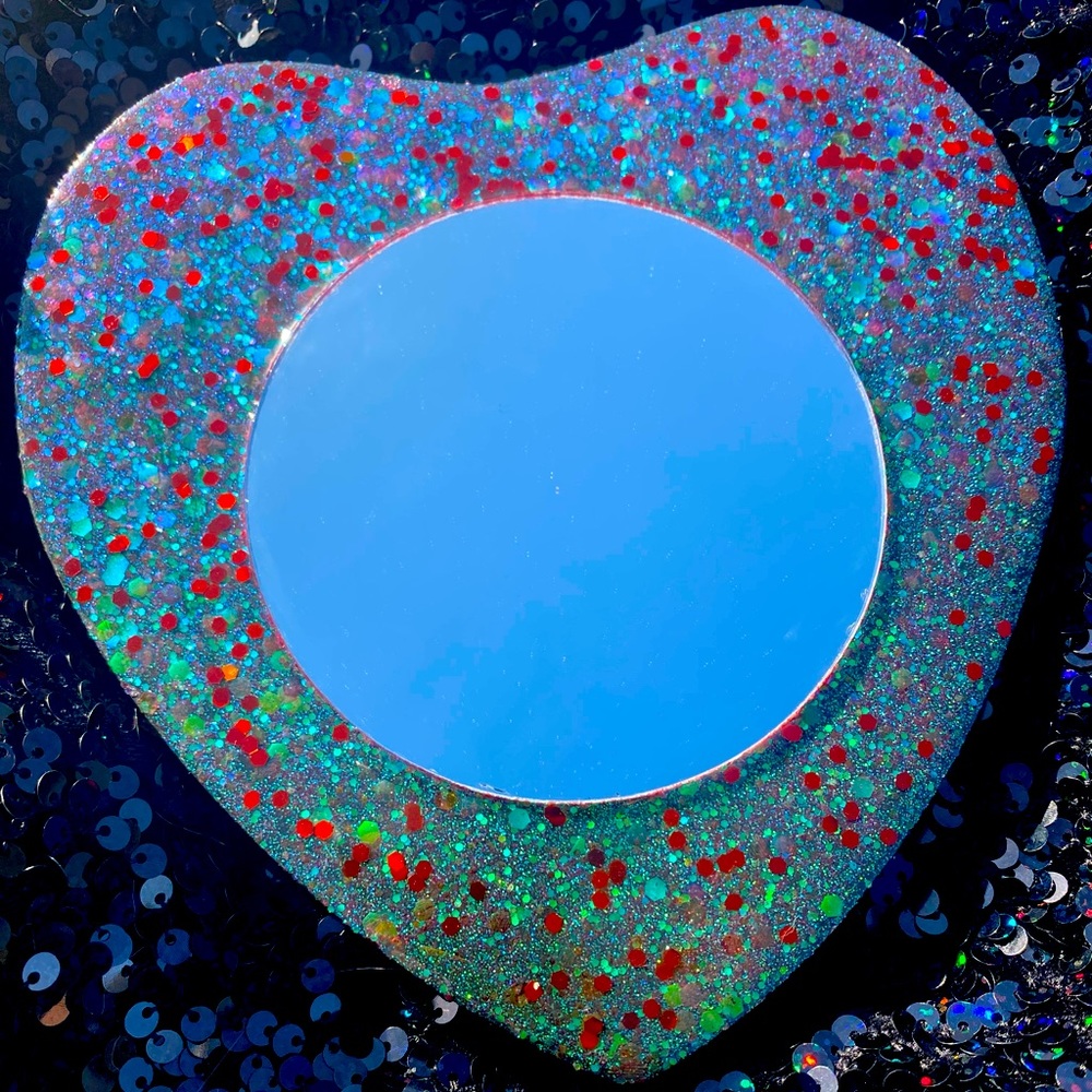 Hand made crafted mirror
